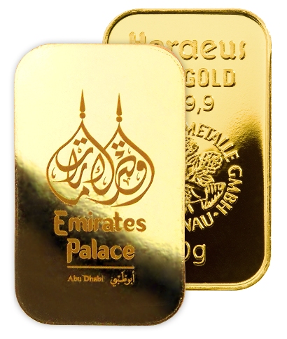 Emirates Palace's Gold Vending Machine